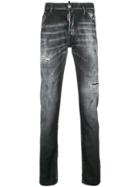 Dsquared2 Patch Detail Slim Jeans - Black