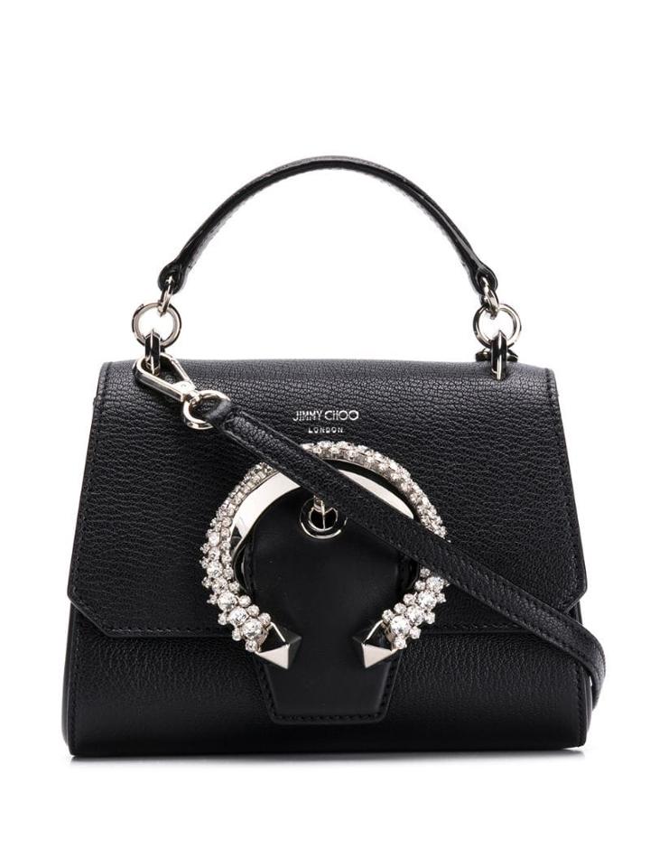Jimmy Choo Madeline Small Top Handle Bag - Black
