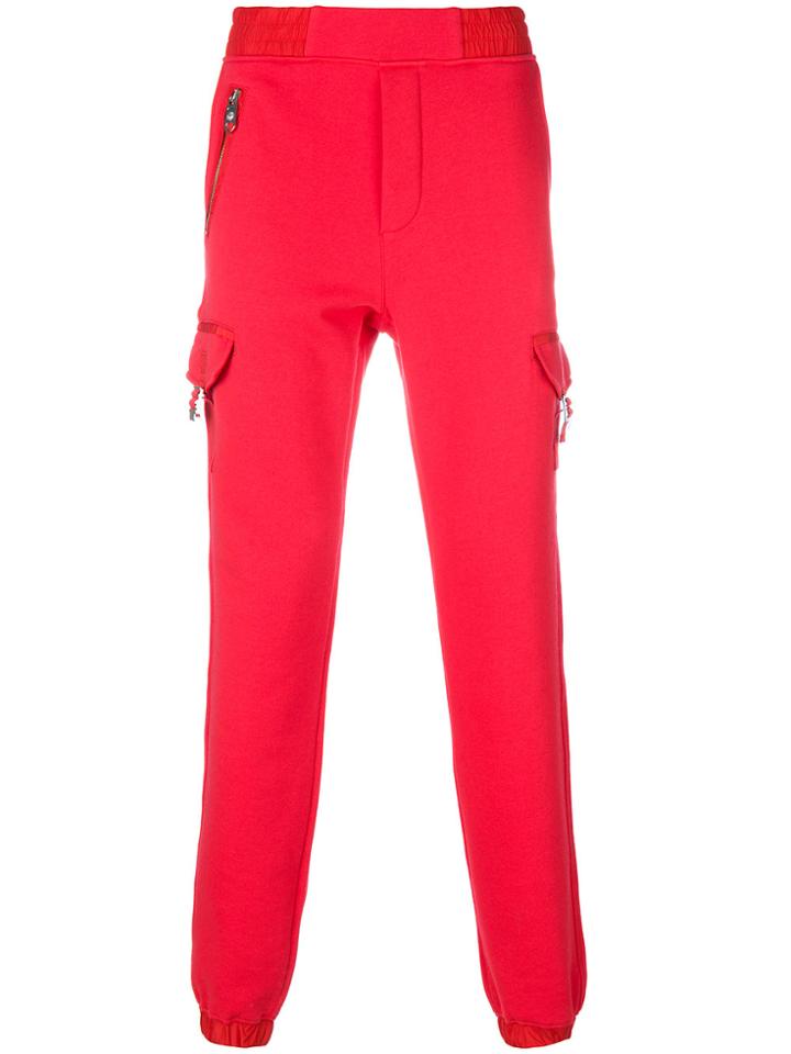 Versus Pocketed Track Pants - Red