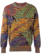 Missoni Vintage Palm Intarsia Knit Jumper - Multicolour