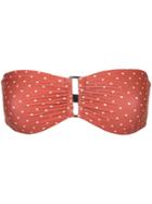 Matteau Bandeau Bikini Top - Yellow & Orange