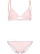 Onia Anina Ashley Leopard Bikini - Pink