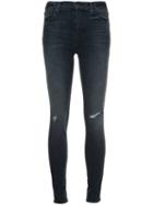 J Brand Distressed Skinny Jeans, Women's, Size: 28, Blue, Cotton/polyester/spandex/elastane