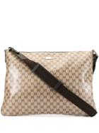 Gucci Pre-owned Gucci Gg Pattern Shoulder Bag - Brown