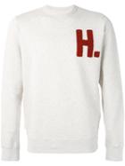 Bellerose - 'h.' Sweatshirt - Men - Cotton - Xl, Nude/neutrals, Cotton