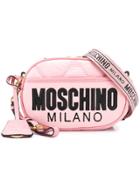 Moschino Quilted Belt Bag - Pink