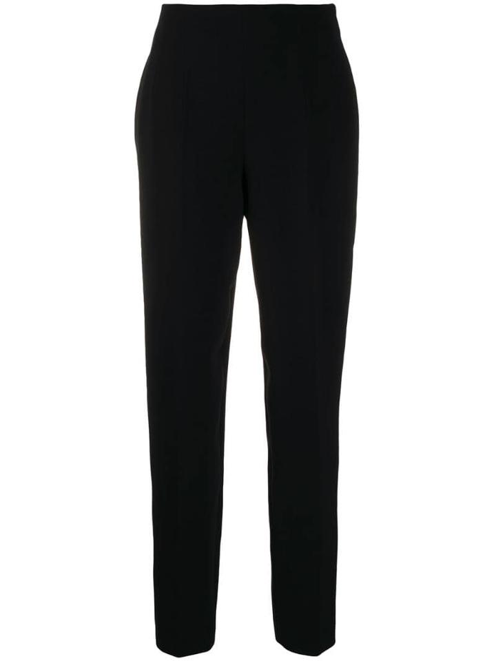 Moschino High-waisted Tailored Trousers - Black