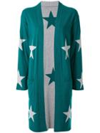 Guild Prime Star Intarsia Knit Cardi-coat - Grey