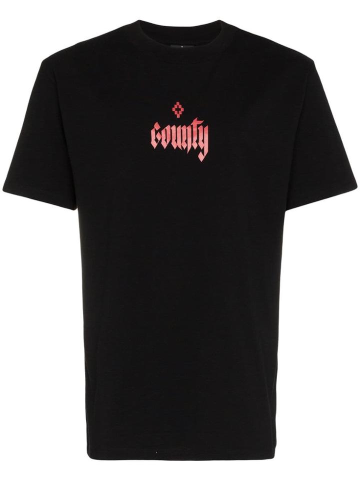 Marcelo Burlon County Of Milan Mb County Ss Tee Blk Multi - Black