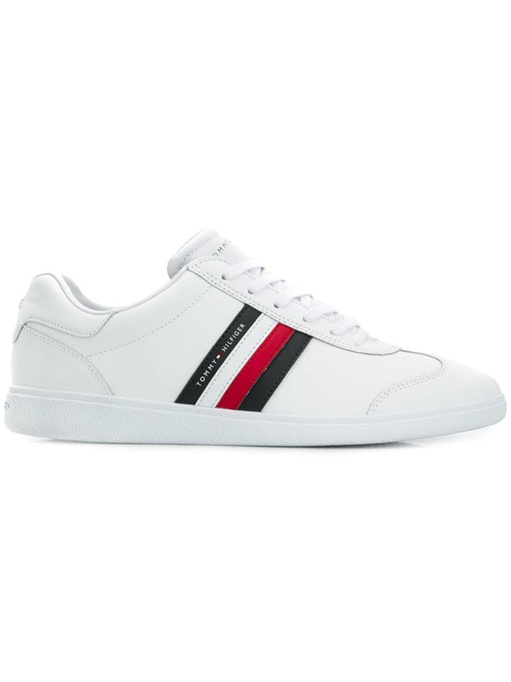 Tommy Hilfiger Tri-stripe Skate Shoes - White