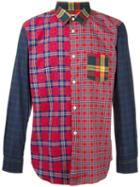 Comme Des Garçons Shirt Boy 'multi Tartan' Shirt, Size: Large, Cotton