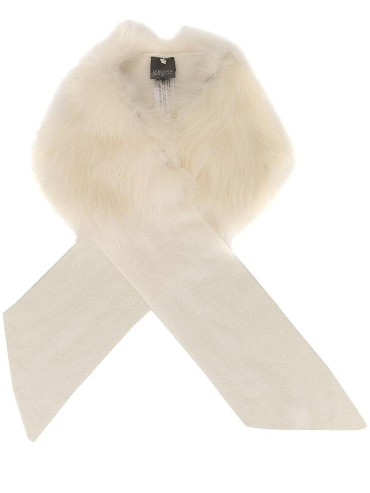 Lorena Antoniazzi Crossover Scarf - White