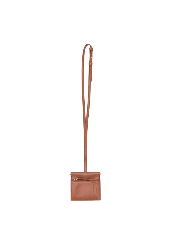 Gabriela Hearst Maria Purse Necklace - Brown