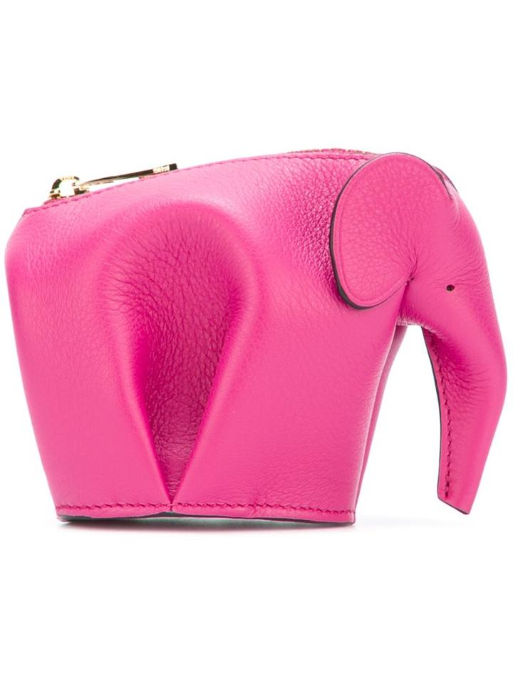 Loewe Elephant Zip Purse