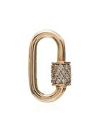 Marla Aaron 18kt Yellow Gold Lock Char - Metallic