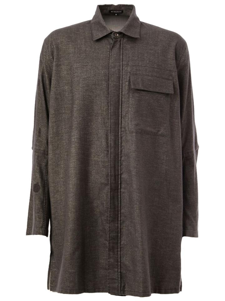 Jil Sander Long Sleeve Shirt - Grey