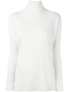 Mm6 Maison Margiela Contrast Panel Jumper, Women's, Size: Xs, Nude/neutrals, Polyester/cupro/modal/wool