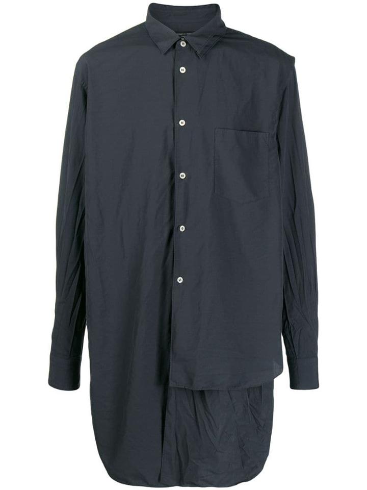 Comme Des Garçons Homme Plus Extra Long Shirt - Grey