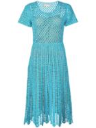 Michael Kors Crochet Dress - Blue