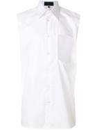 Xander Zhou Sleeveless Shirt - White