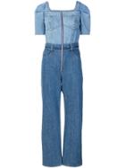 Sea Denim Jumpsuit - Blue