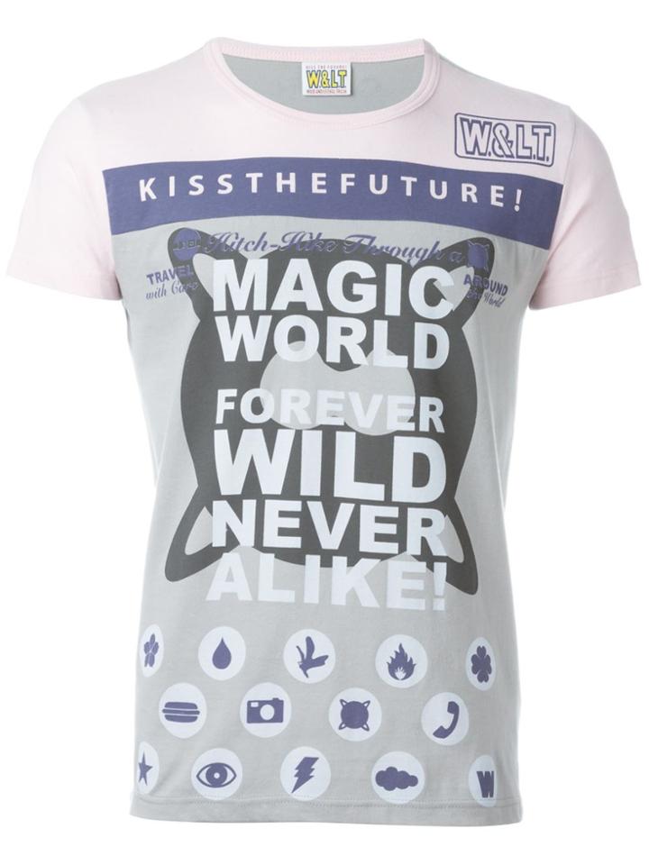 Walter Van Beirendonck Vintage 'kiss The Future' T-shirt - Grey