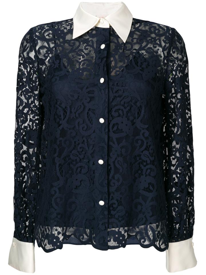 Tory Burch Rosie Blouse - Blue