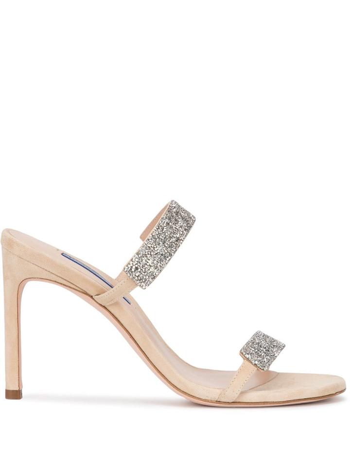 Stuart Weitzman Razzle 95' Sandals - Neutrals