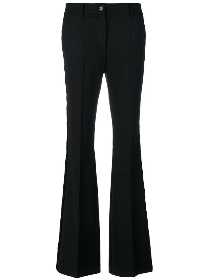 P.a.r.o.s.h. Slim-fit Flared Trousers - Black