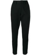 P.a.r.o.s.h. Slim-fit Flared Trousers - Black