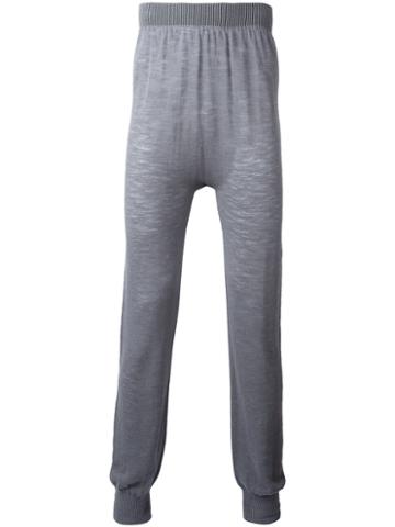 Onebyme Seamless Knit Joggers, Men's, Size: 4, Grey, Linen/flax/viscose
