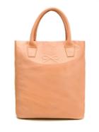 Sarah Chofakian Leather Tote Bag, Women's, Yellow/orange