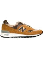 New Balance M577 Made In England Sneakers, Men's, Size: 8, Nude/neutrals, Leather/suede/cotton/rubber