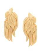 Aurelie Bidermann Elvira Clip Earrings - Gold