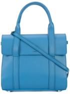 Shinola Satchel Tote Bag - Blue