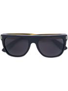 Retrosuperfuture Francis Flat Top Sunglasses - Black