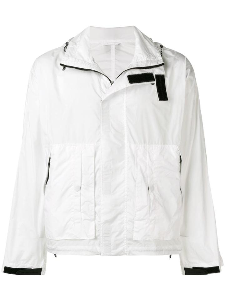 Emporio Armani Hooded Jacket - White