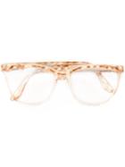 Yves Saint Laurent Vintage Round Frame Glasses, Brown
