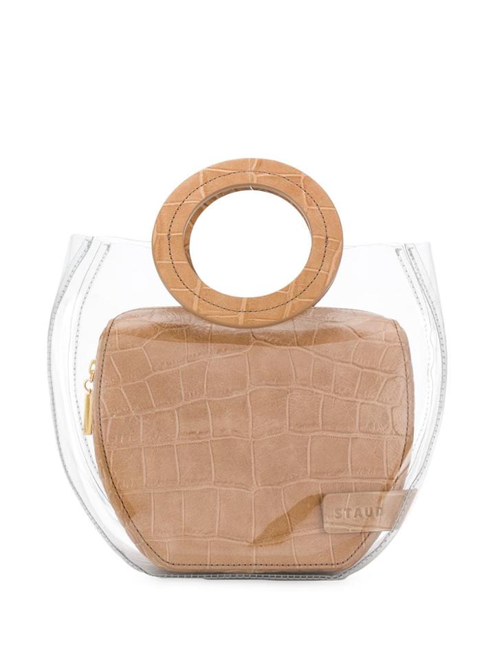 Staud Frida Tote Bag - Neutrals