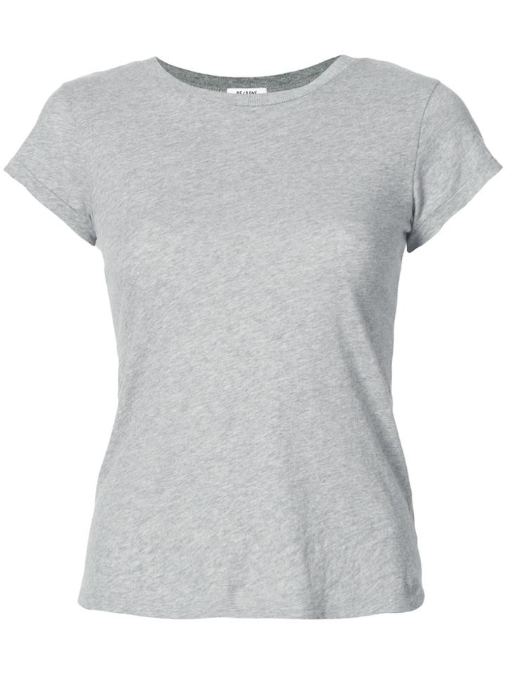 Re/done Silm Fit T-shirt - Grey