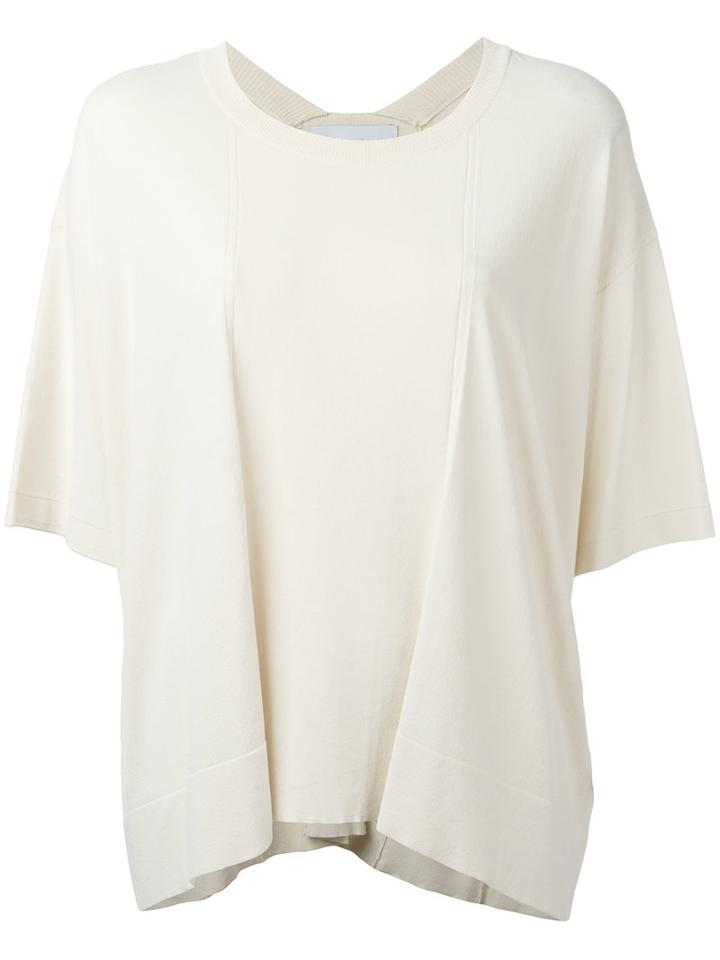 Christian Wijnants - Knitted Top - Women - Polyamide/viscose - M, Women's, Nude/neutrals, Polyamide/viscose
