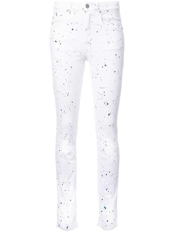 Isabel Marant Étoile 'ennet' Jeans, Women's, Size: 40, White, Cotton