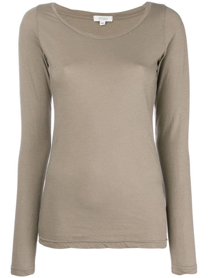 Crossley Bay U-neck Top - Grey