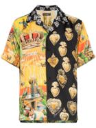 Dolce & Gabbana Heart And Garden Print Shirt - S9000 Multicoloured