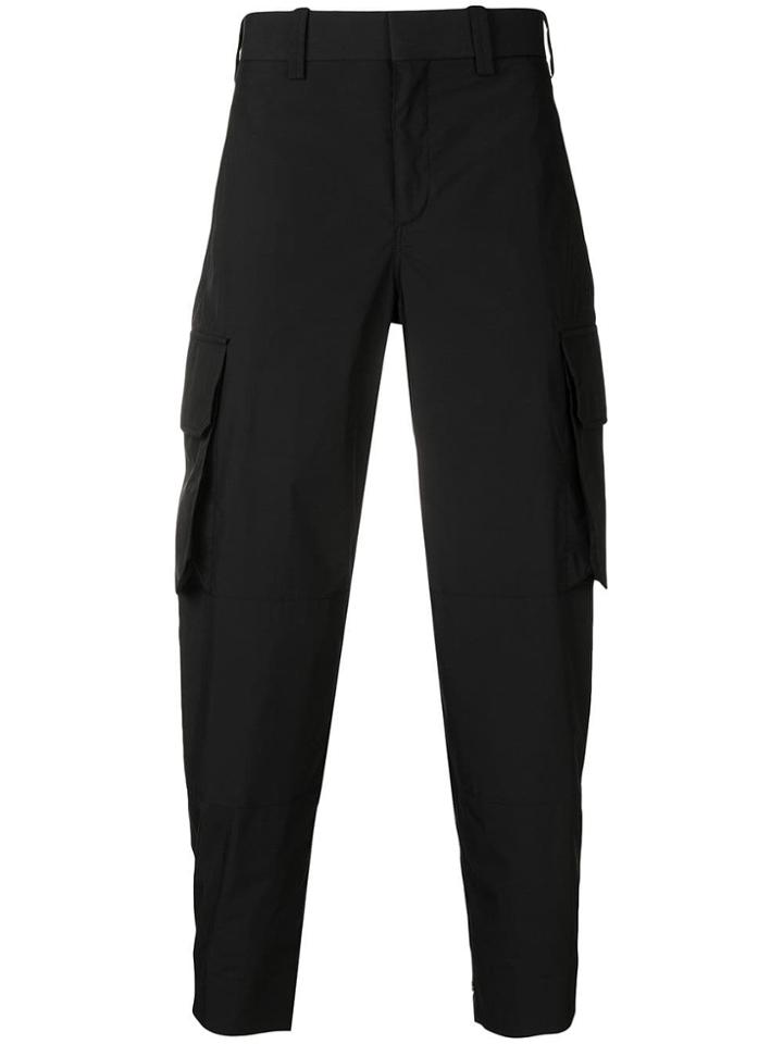 Neil Barrett Cargo Pocket Trousers - Black