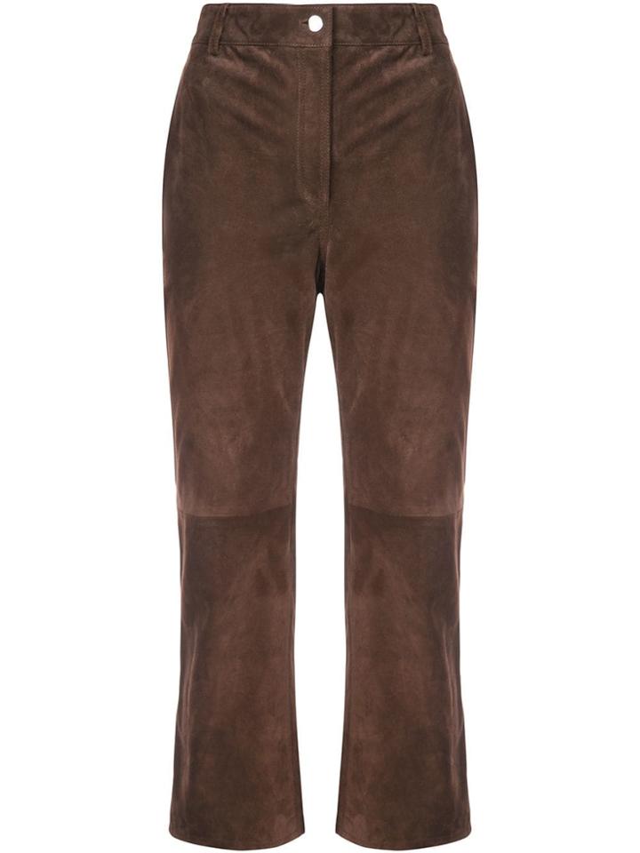 Altuzarra Altuzarra 418609888 202 Furs & Skins->suede - Brown