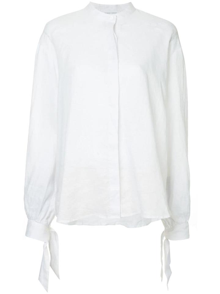 Nobody Denim Sahara Back Gathered Shirt - White