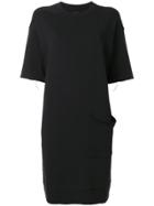 Thom Krom Plain T-shirt Dress - Black