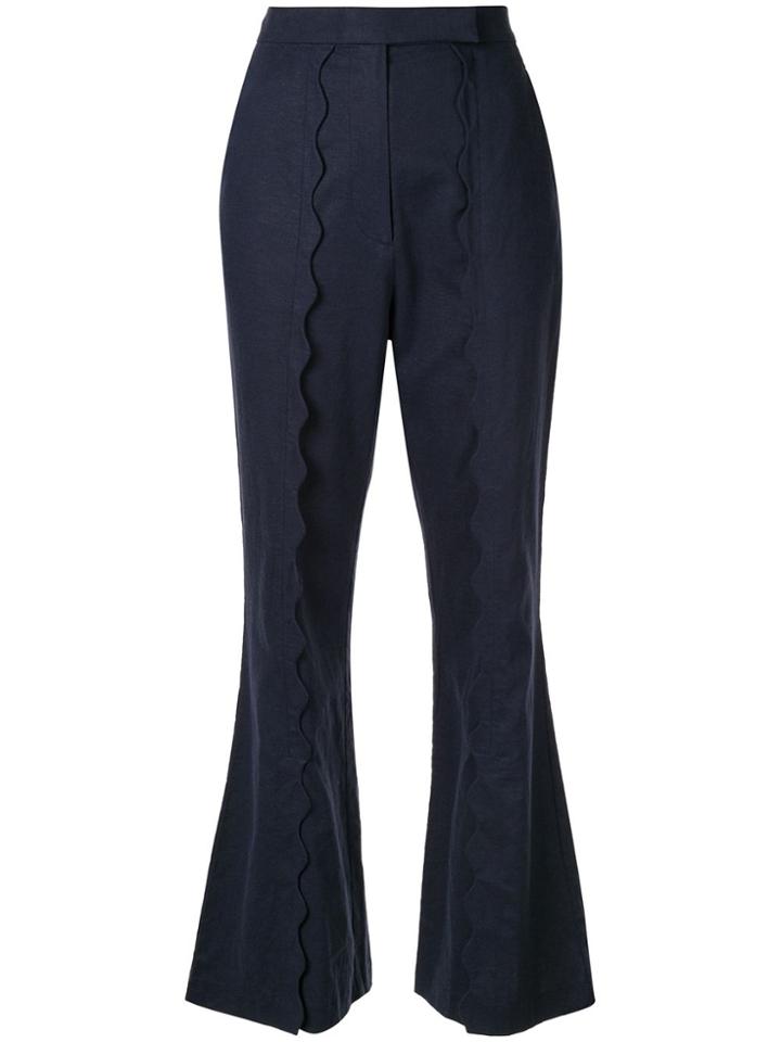Acler Aslo Trousers - Blue