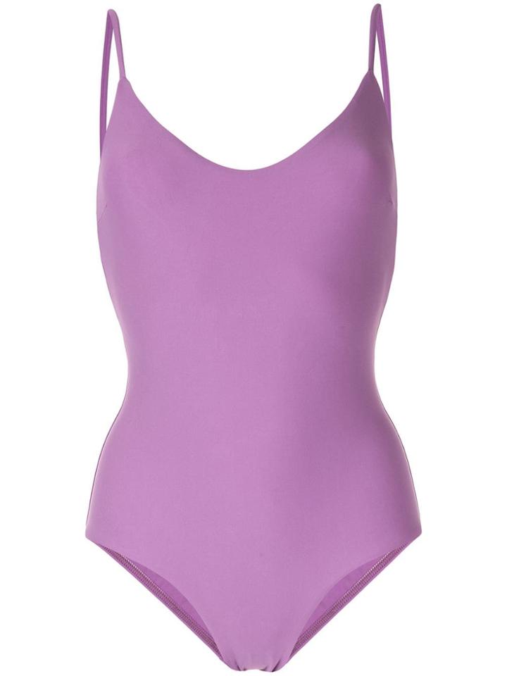 Matteau The Scoop Maillot Swimsuit - Purple